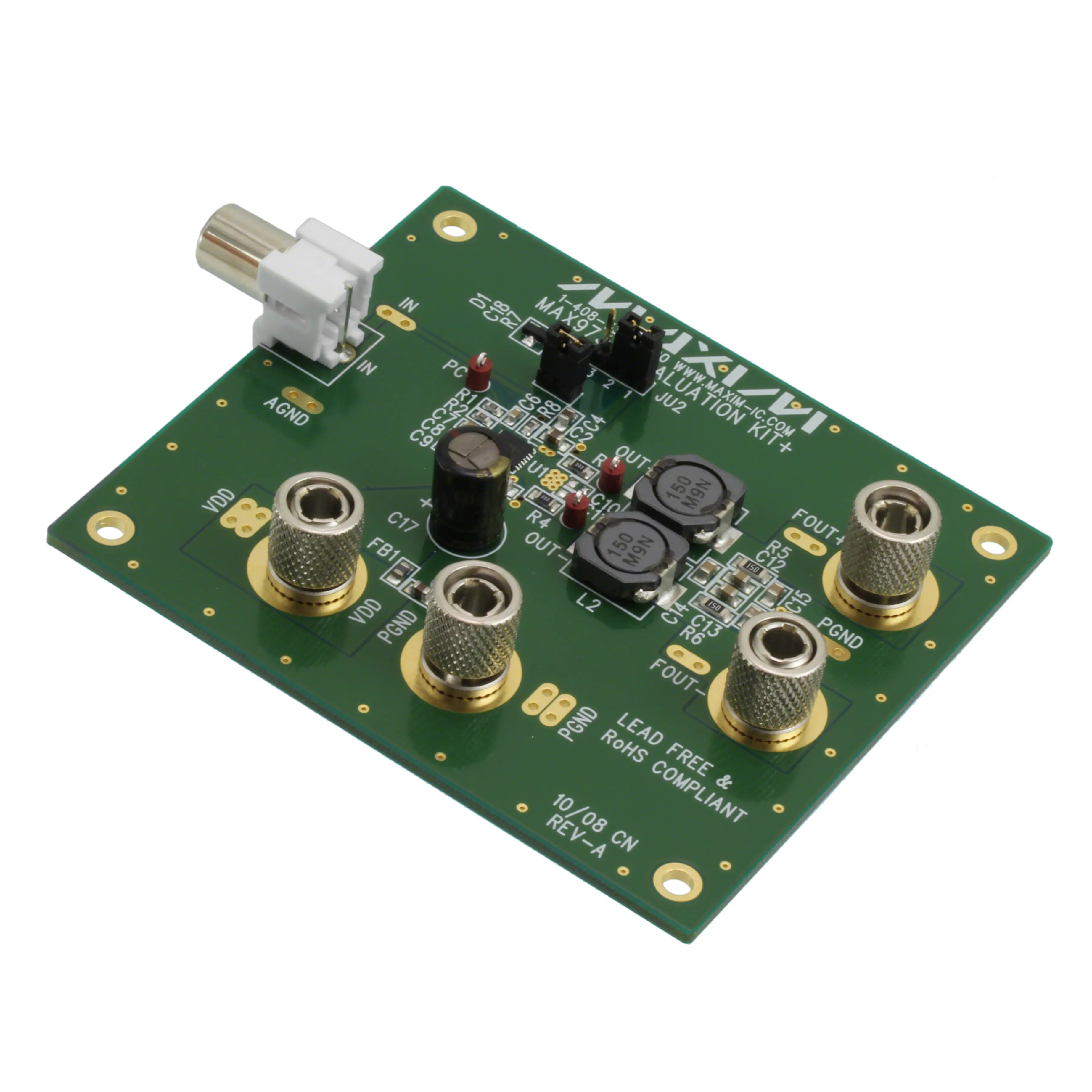 MAX9737EVKIT+ Analog Devices Inc./Maxim Integrated  Cartes d'évaluation - Amplificateurs audio